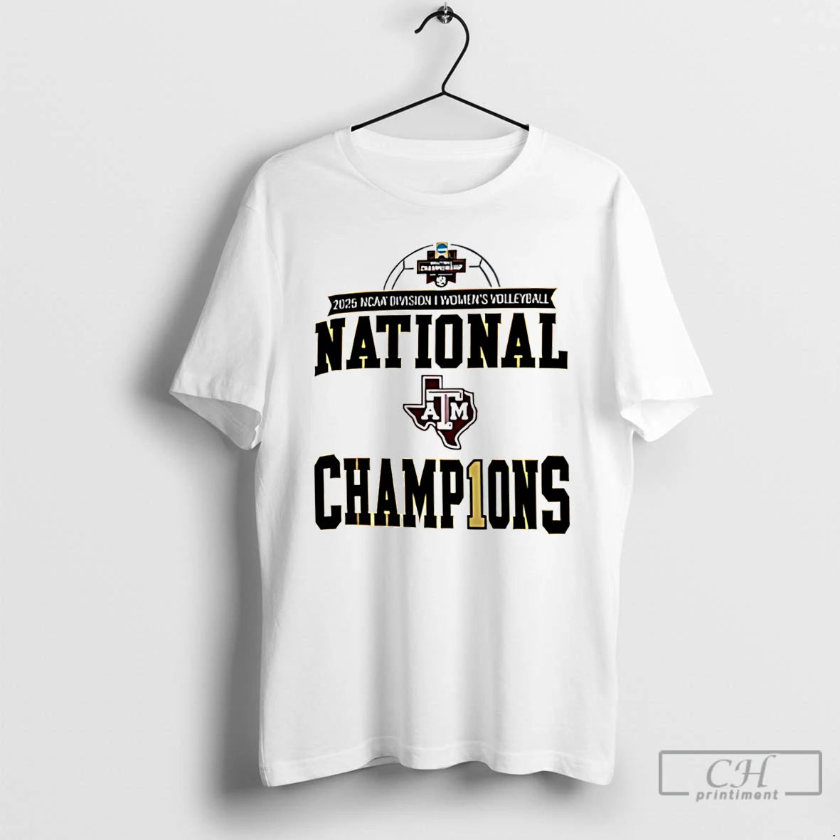 Premium Texas Am Aggies Volleyball National Champions 2025 Logo