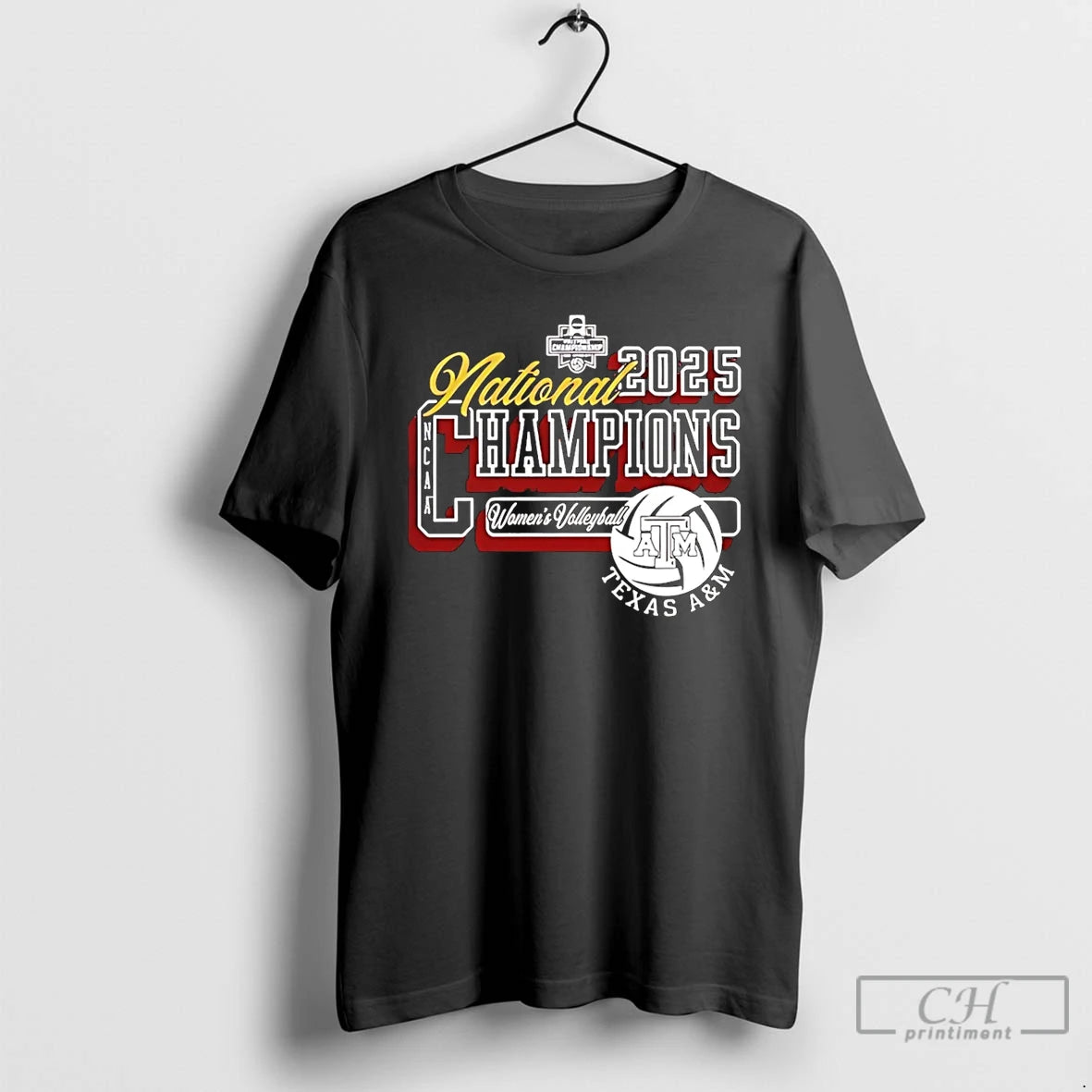 Premium Texas Am Aggies Womens Volleyball 2025 National Champions Logo