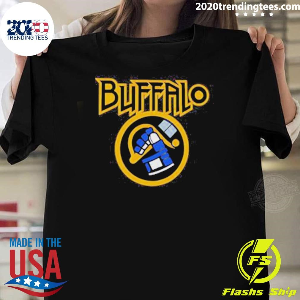 Pretty Buffalo H-e-double Hockey Sticks Shirt