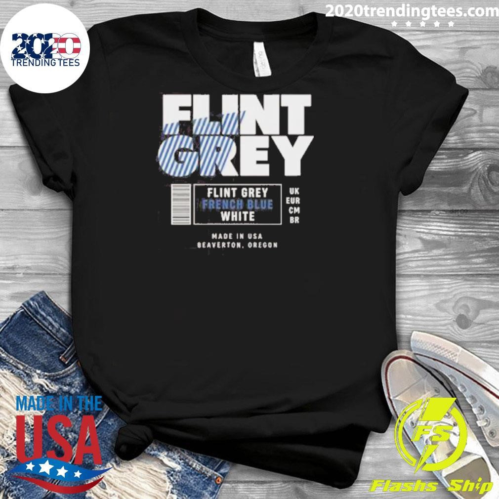 Pretty Flint Grey French Blue White Label Shirt