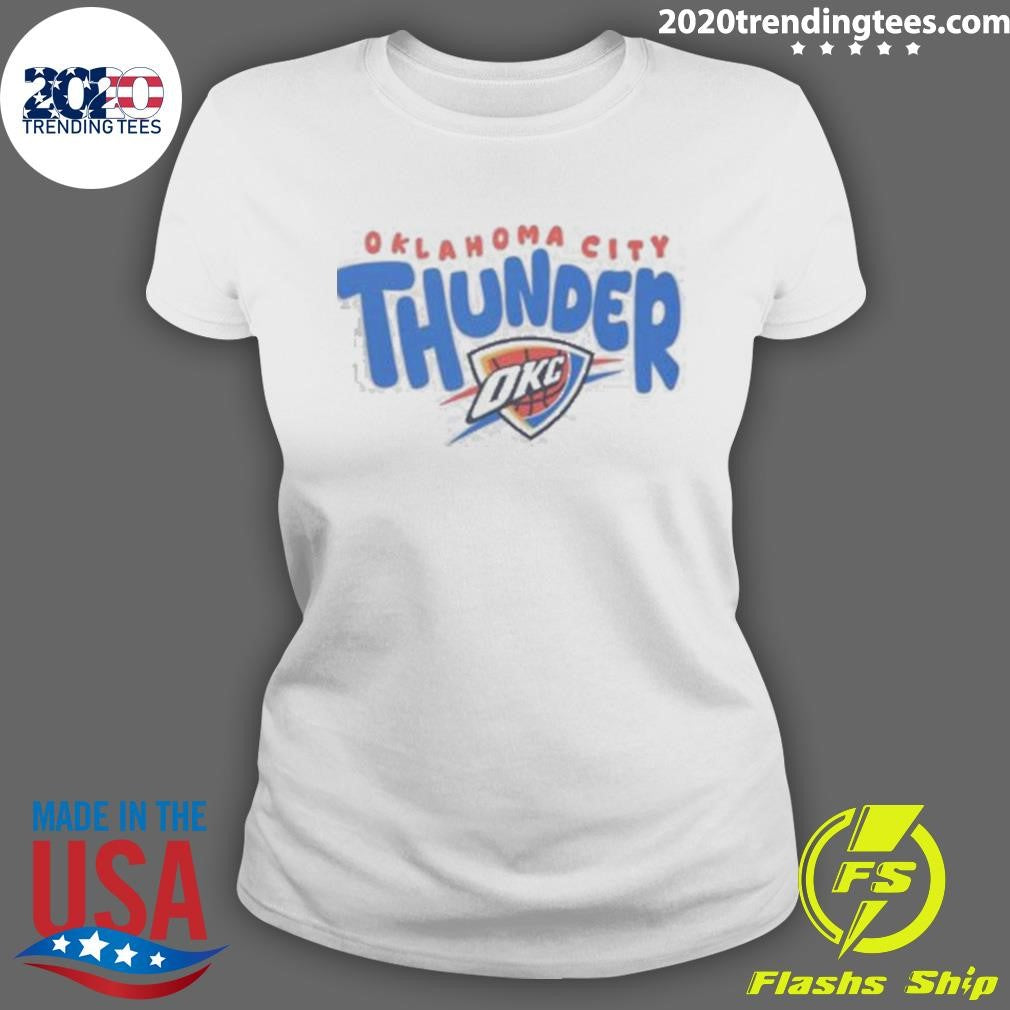 Pretty Oklahoma City Thunder Bubble Shirt