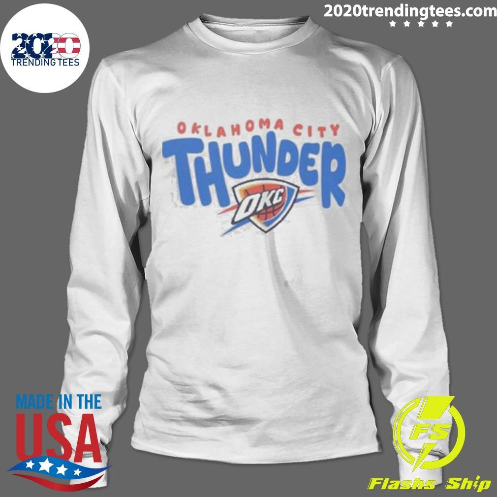 Pretty Oklahoma City Thunder Bubble Shirt