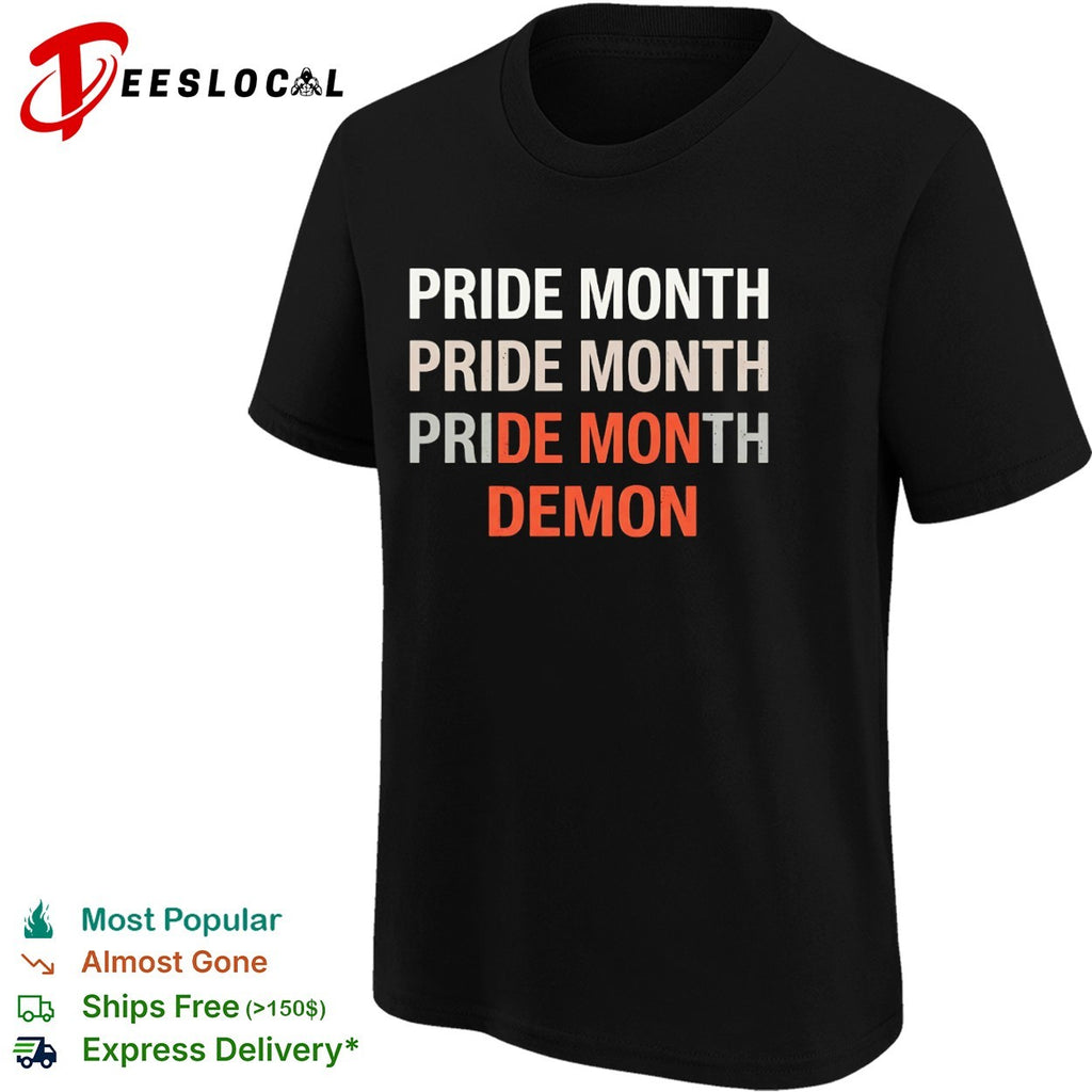 Pride Month De Mon Demon Shirt