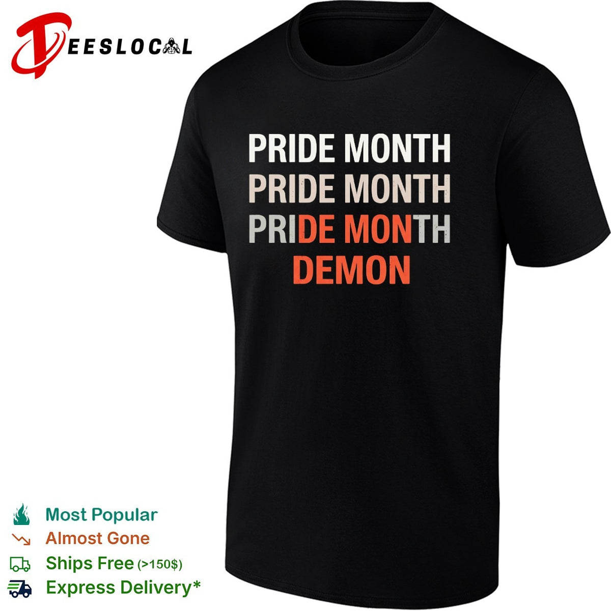 Pride Month De Mon Demon Shirt