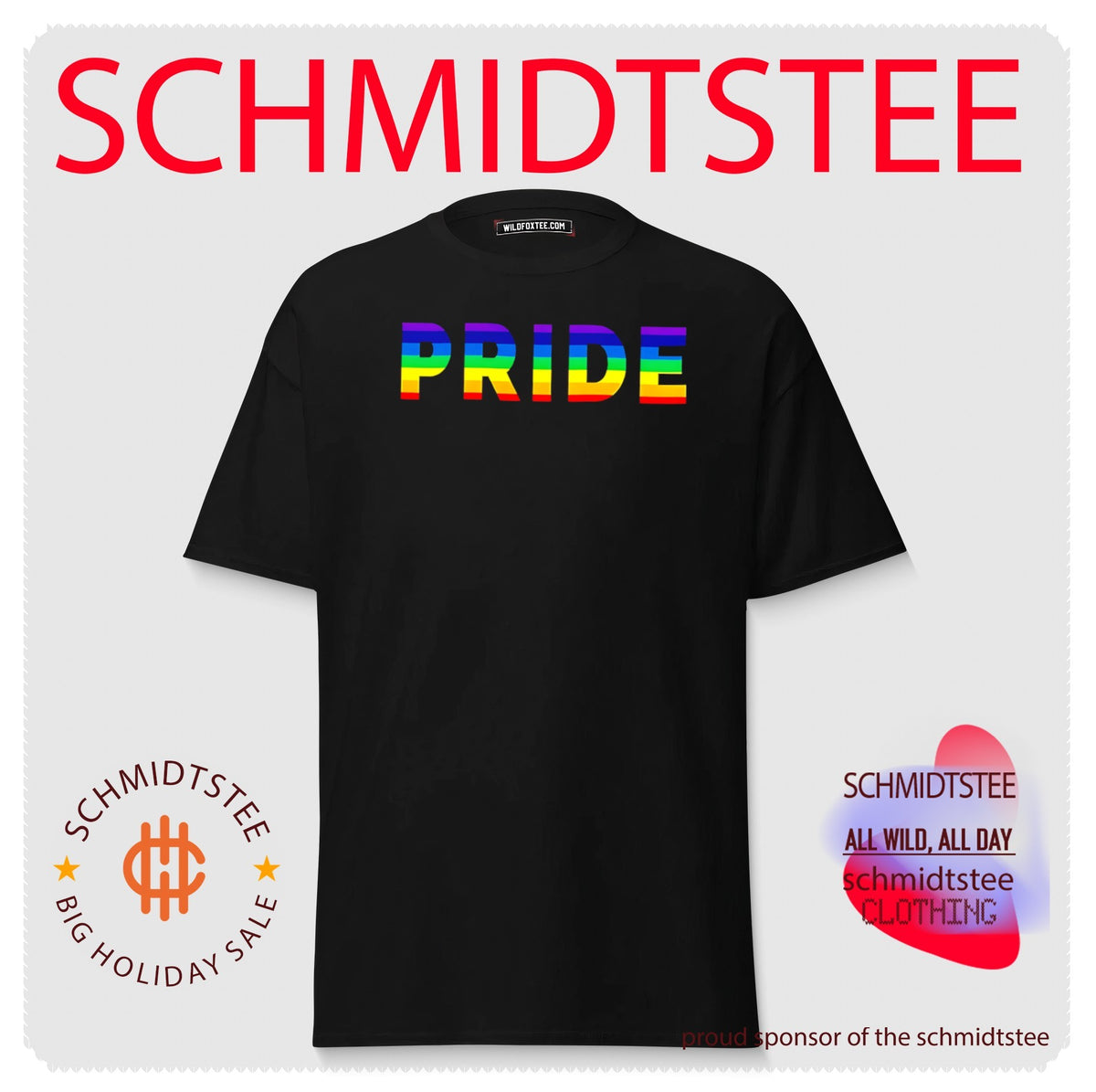 Pride text Rainbow Pride Month 2026 shirt
