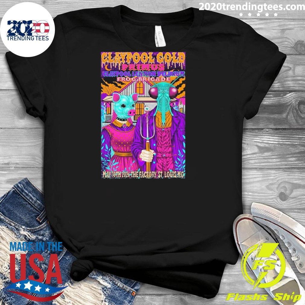 Primus May 30 2026 In Chesterfield MI Poster Shirt