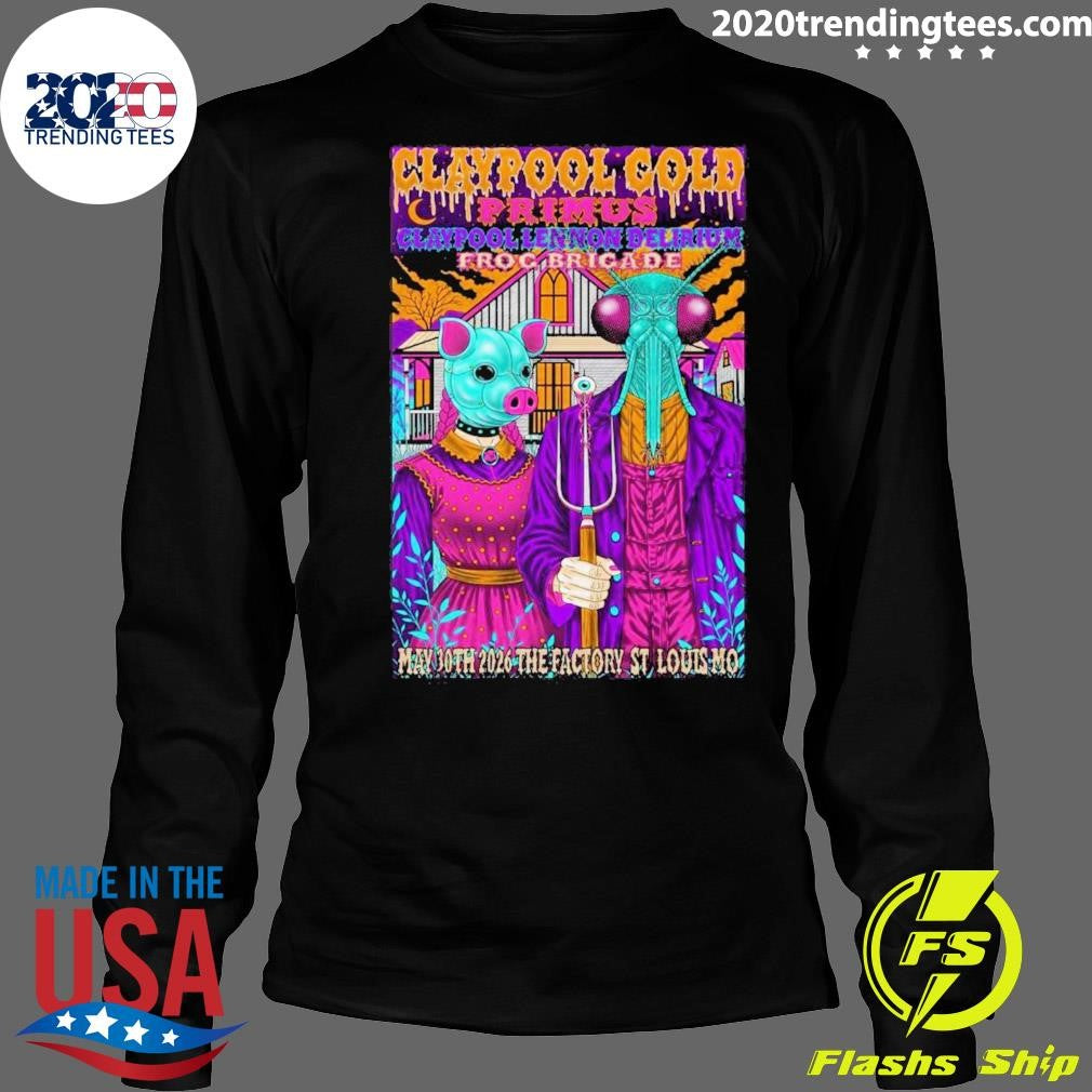 Primus May 30 2026 In Chesterfield MI Poster Shirt