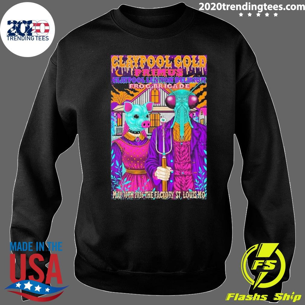 Primus May 30 2026 In Chesterfield MI Poster Shirt