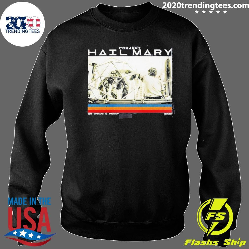 Project Hail Mary Dr Grace And Rocky Sci-fi Space Novel Fan Shirt