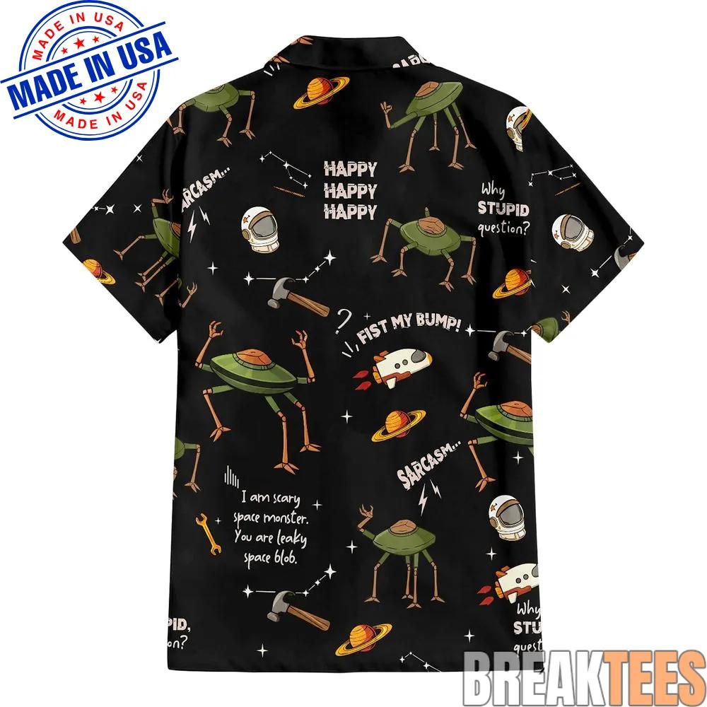 Project Hail Mary Grace Rocky Save Stars Hawaiian Shirt