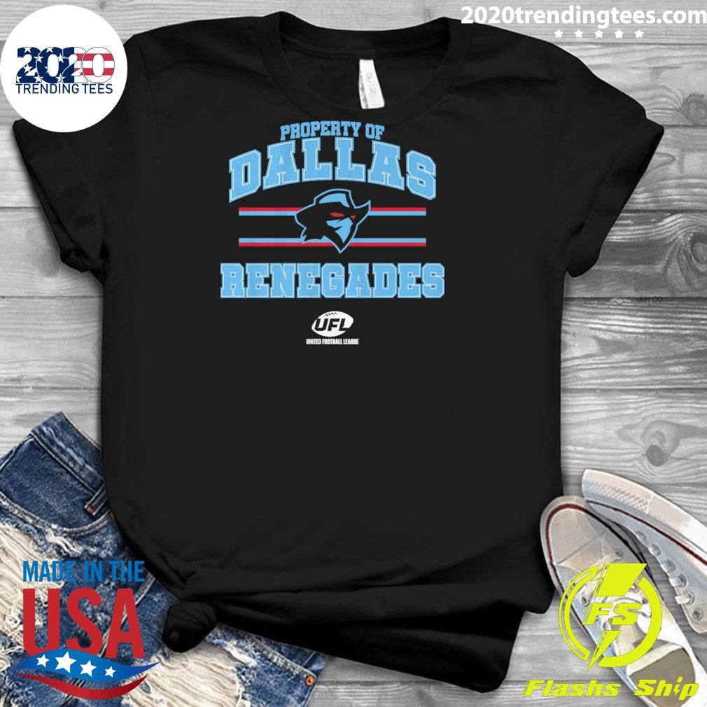 Property of Dallas Renegades United Football League Shirt