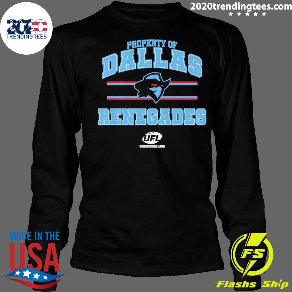 Property of Dallas Renegades United Football League Shirt