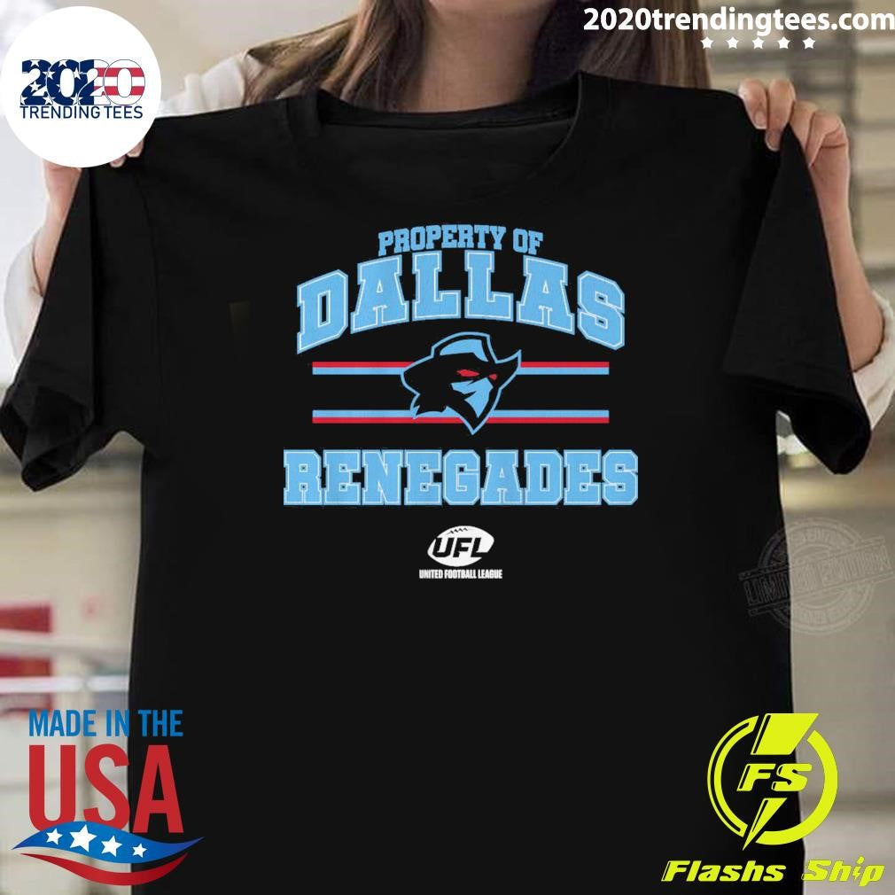 Property of Dallas Renegades United Football League Shirt