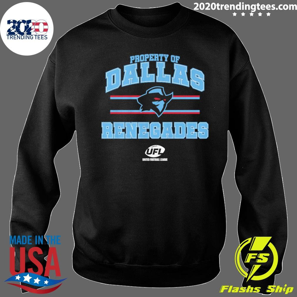 Property of Dallas Renegades United Football League Shirt