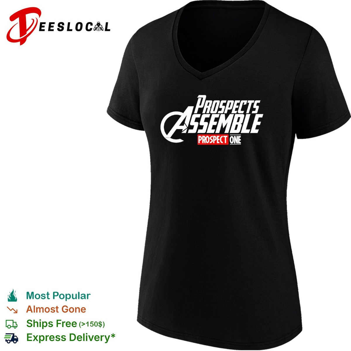 Prospects Assemble Prospect One Avengers Parody Inspired Design Cotton T shirt