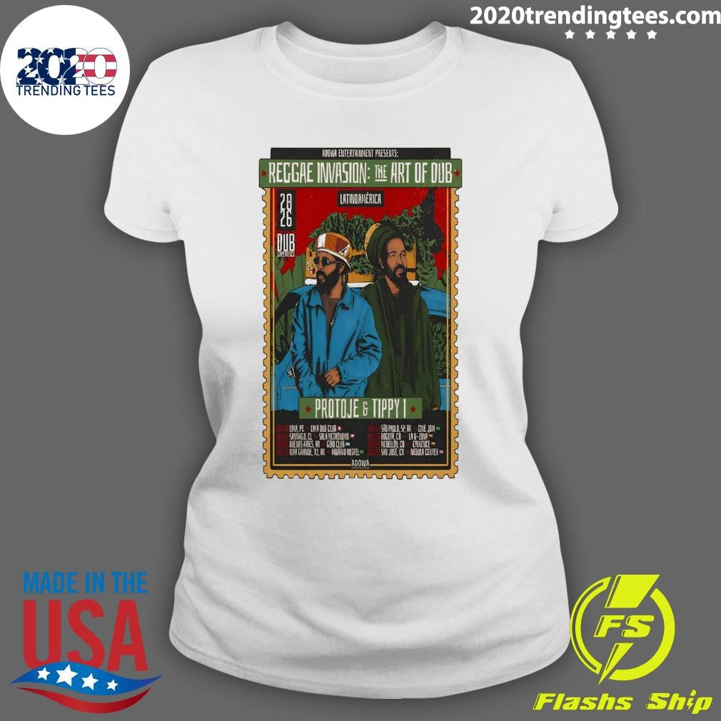 Protoje And Tippy 2026 Latin America Tour Shirt