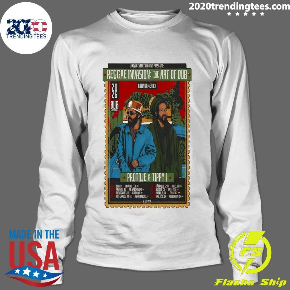 Protoje And Tippy 2026 Latin America Tour Shirt