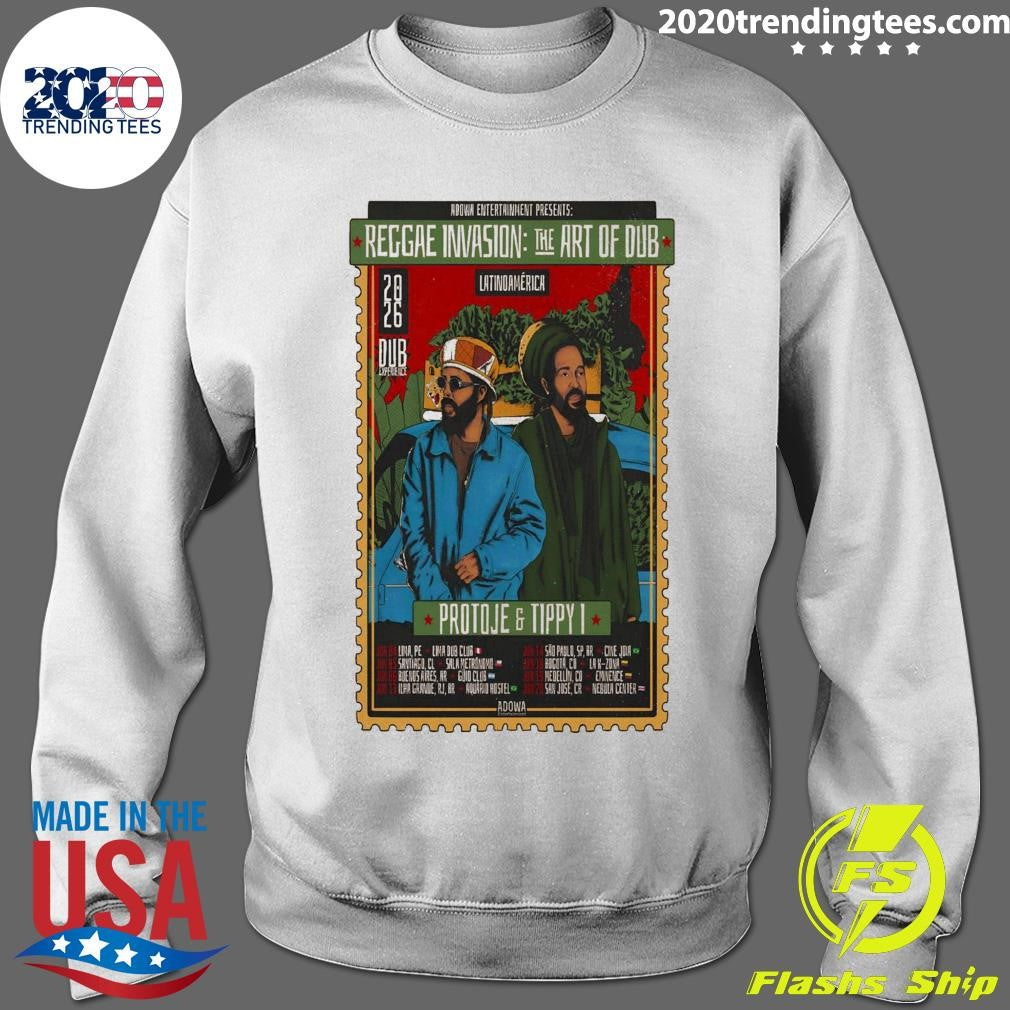 Protoje And Tippy 2026 Latin America Tour Shirt