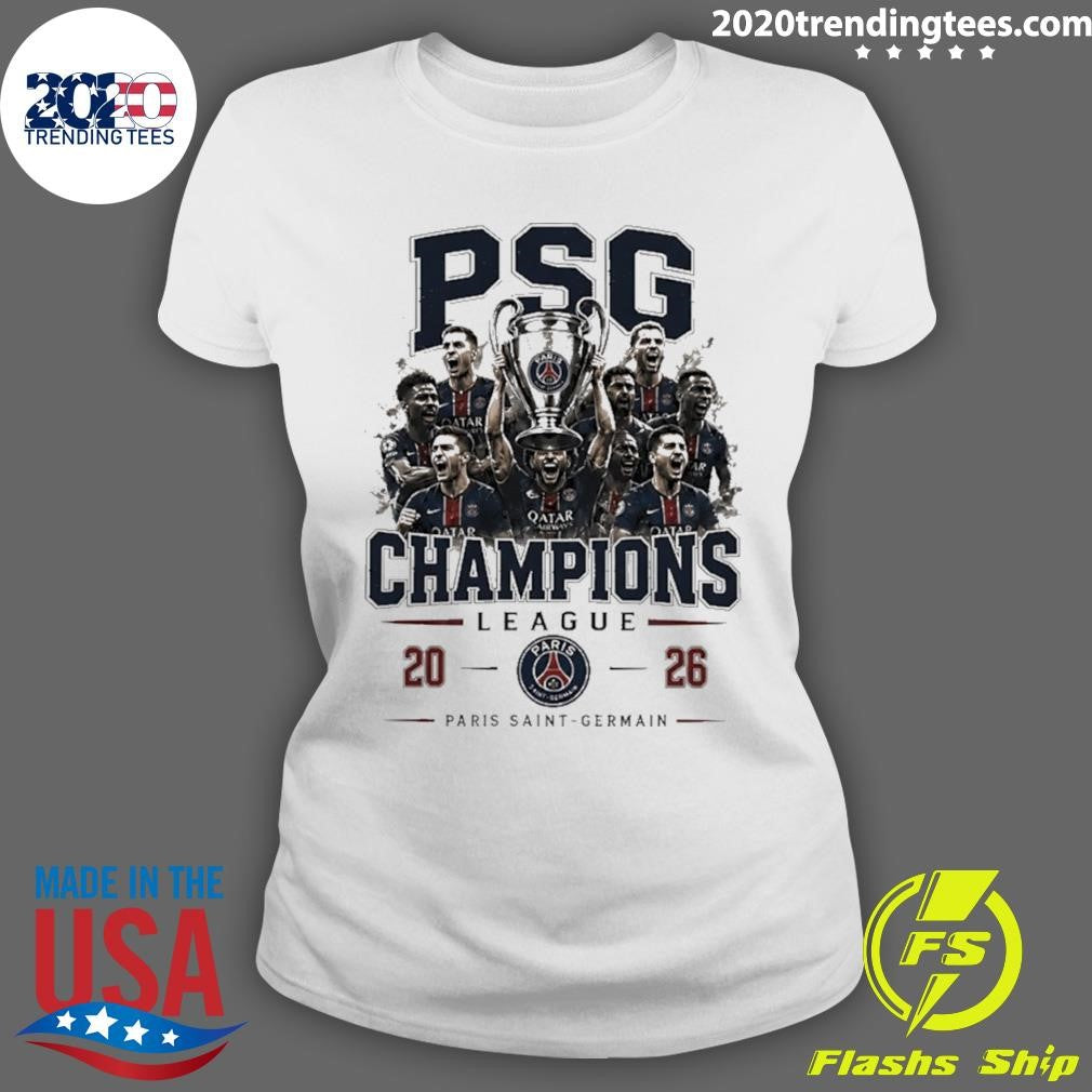 Psg Champions League Winners 2026 Shirt