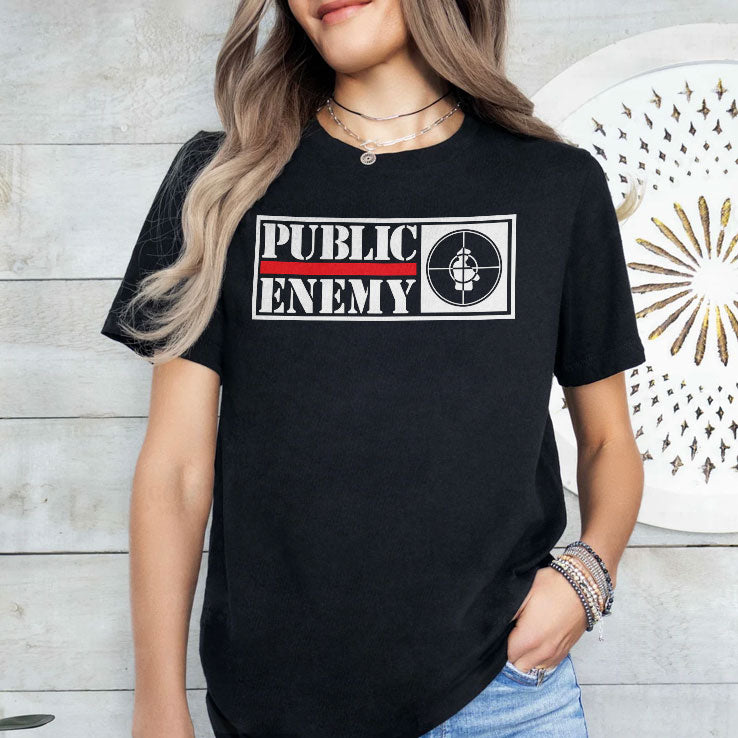 Public Enemy Hip Hop Music Band Shirt