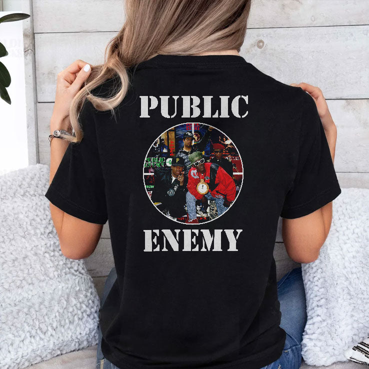 Public Enemy Hip Hop Music Band Shirt