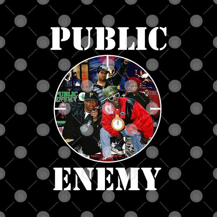 Public Enemy Hip Hop Music Band Shirt