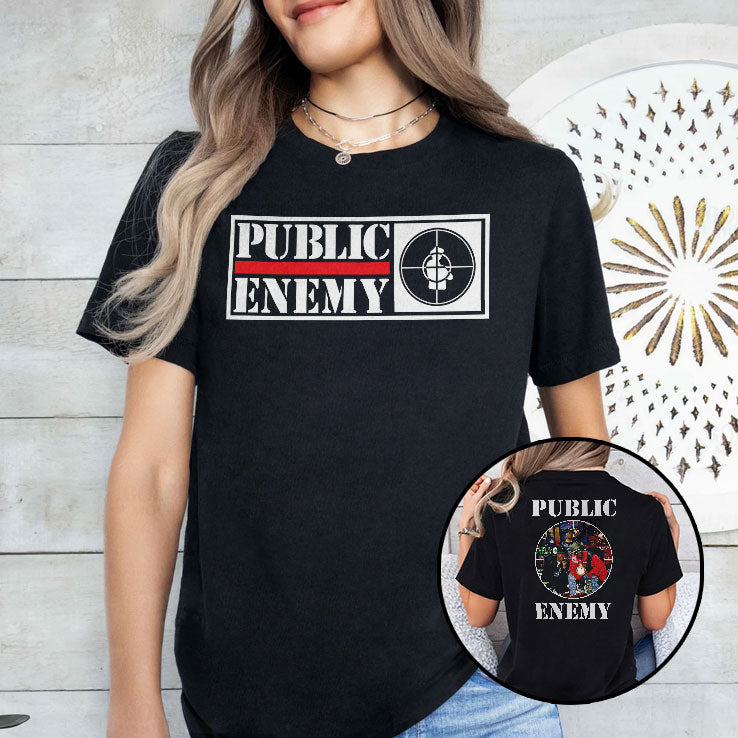 Public Enemy Hip Hop Music Band Shirt