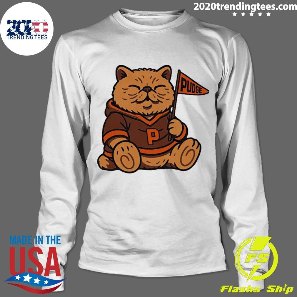 Pudge The Cat Summit Bowling Green Falcons Bear Shirt