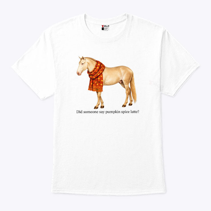 Pumpkin Spice Horse T Shirt