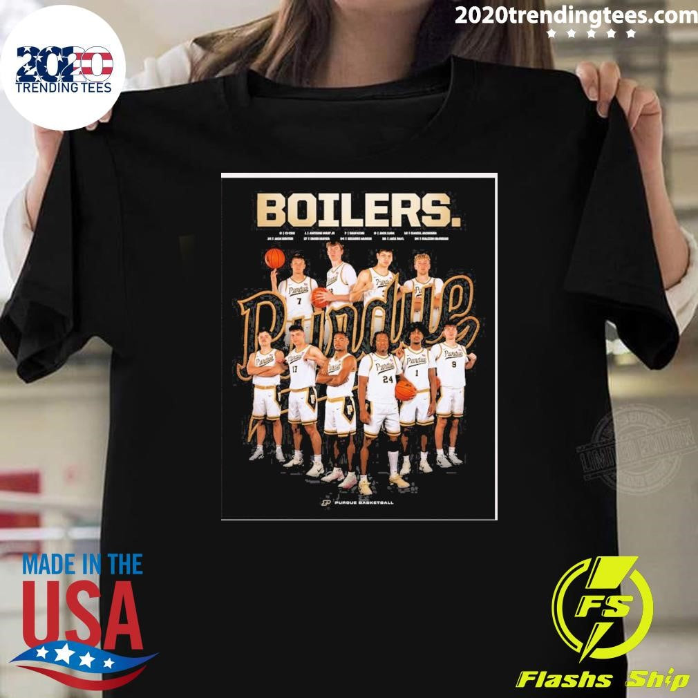 Purdue Boilermakers Men’s Basketball Locked In 2026 Team Shirt