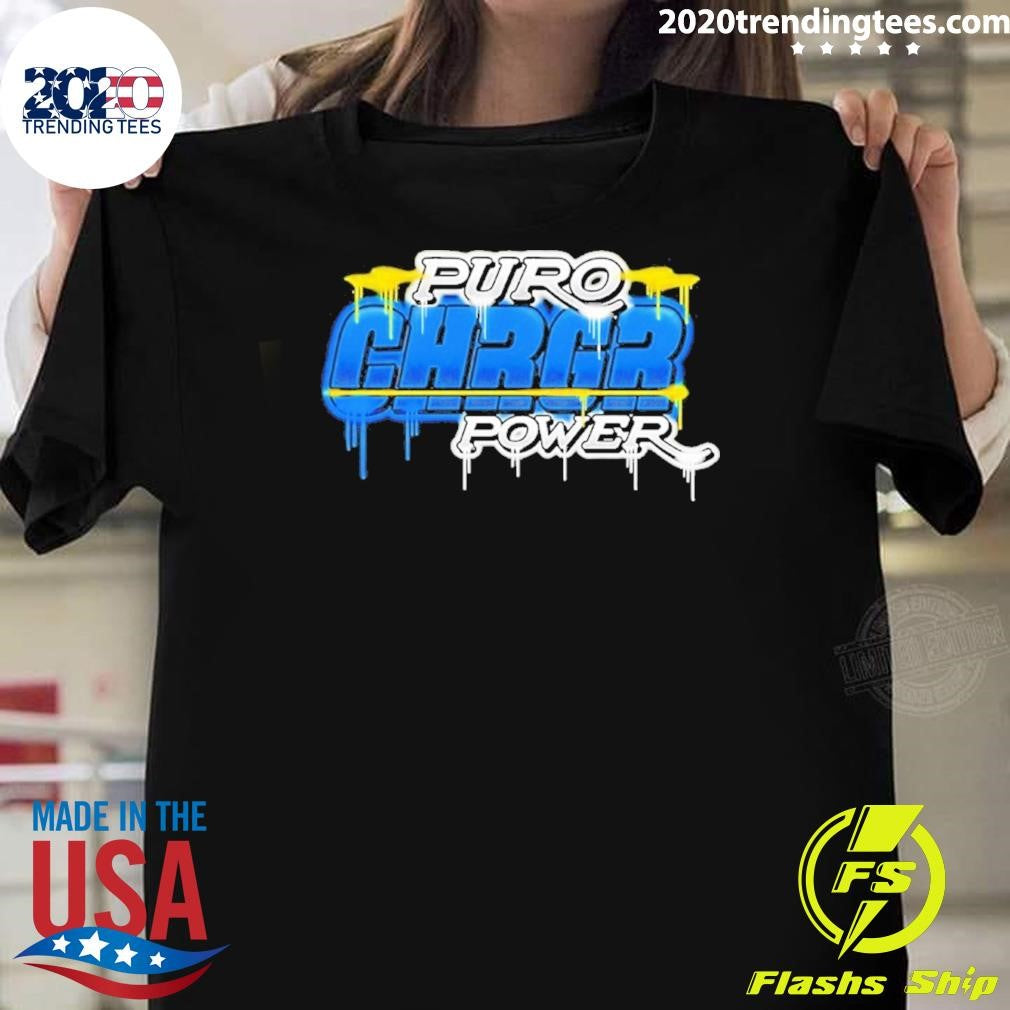 Puro Chargers Power 2026 Tee Shirt