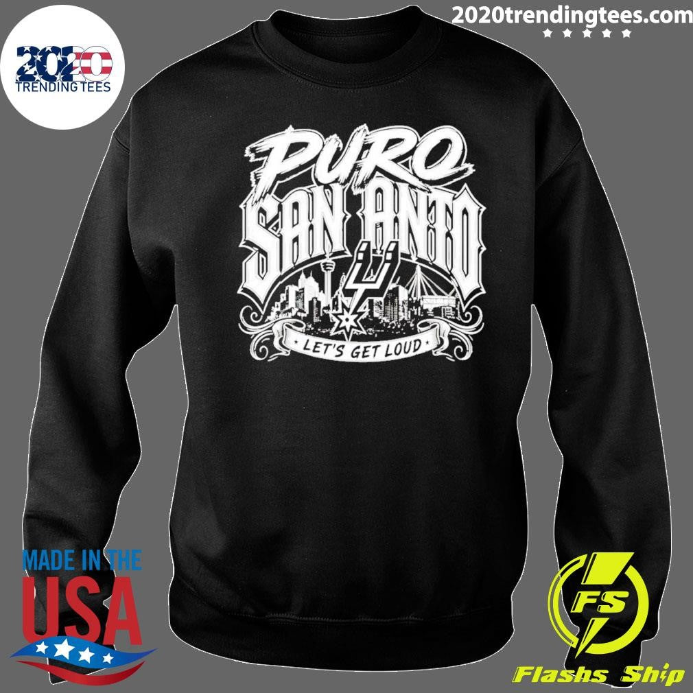 Puro San Anto Let’s Get Loud San Antonio Spurs Basketball 2026 Shirt