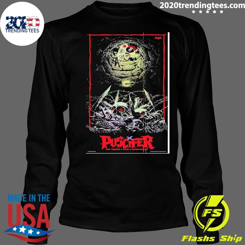 Puscifer Apr 19 2026 Taft Theatre Cincinnati Oh Tour Shirt