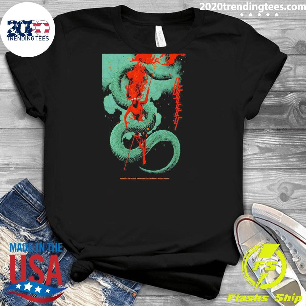 Puscifer April 15, 2026 Olg Stage At Fallsview Casino Niagara Falls On Shirt