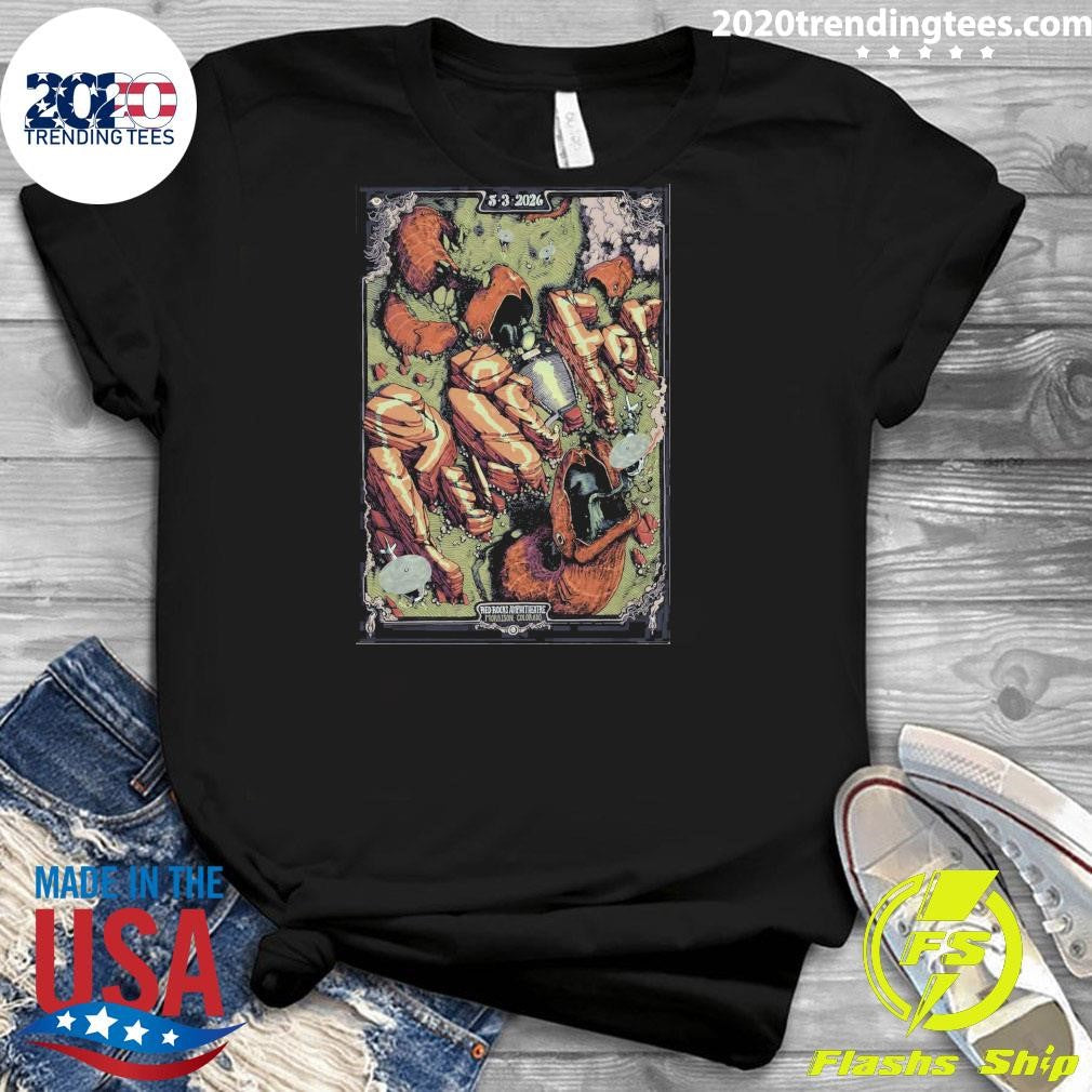 Puscifer At Red Rocks Amphitheatre On May 3 2026 Shirt