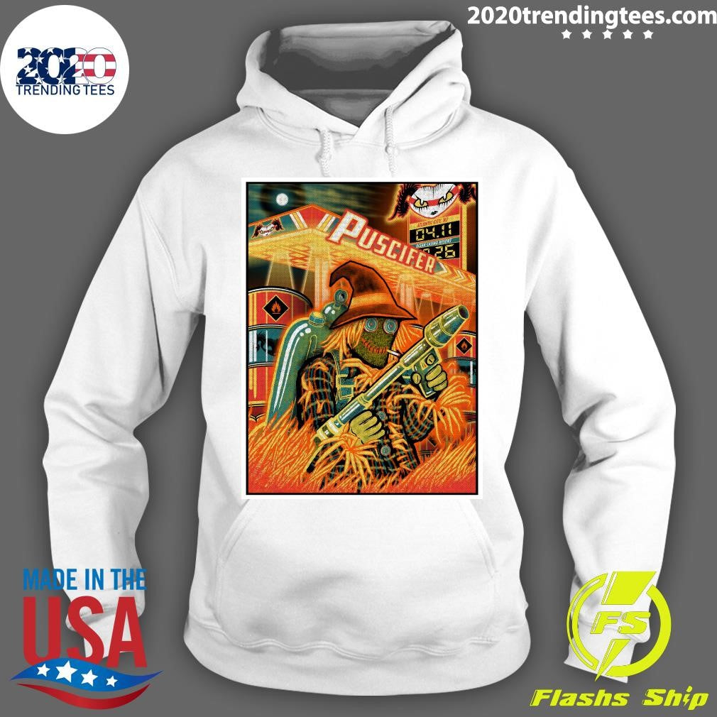 Puscifer Atlantic City New Jersey 2026 Gig Poster At Ocean Casino Resort On April 11 2026 Shirt