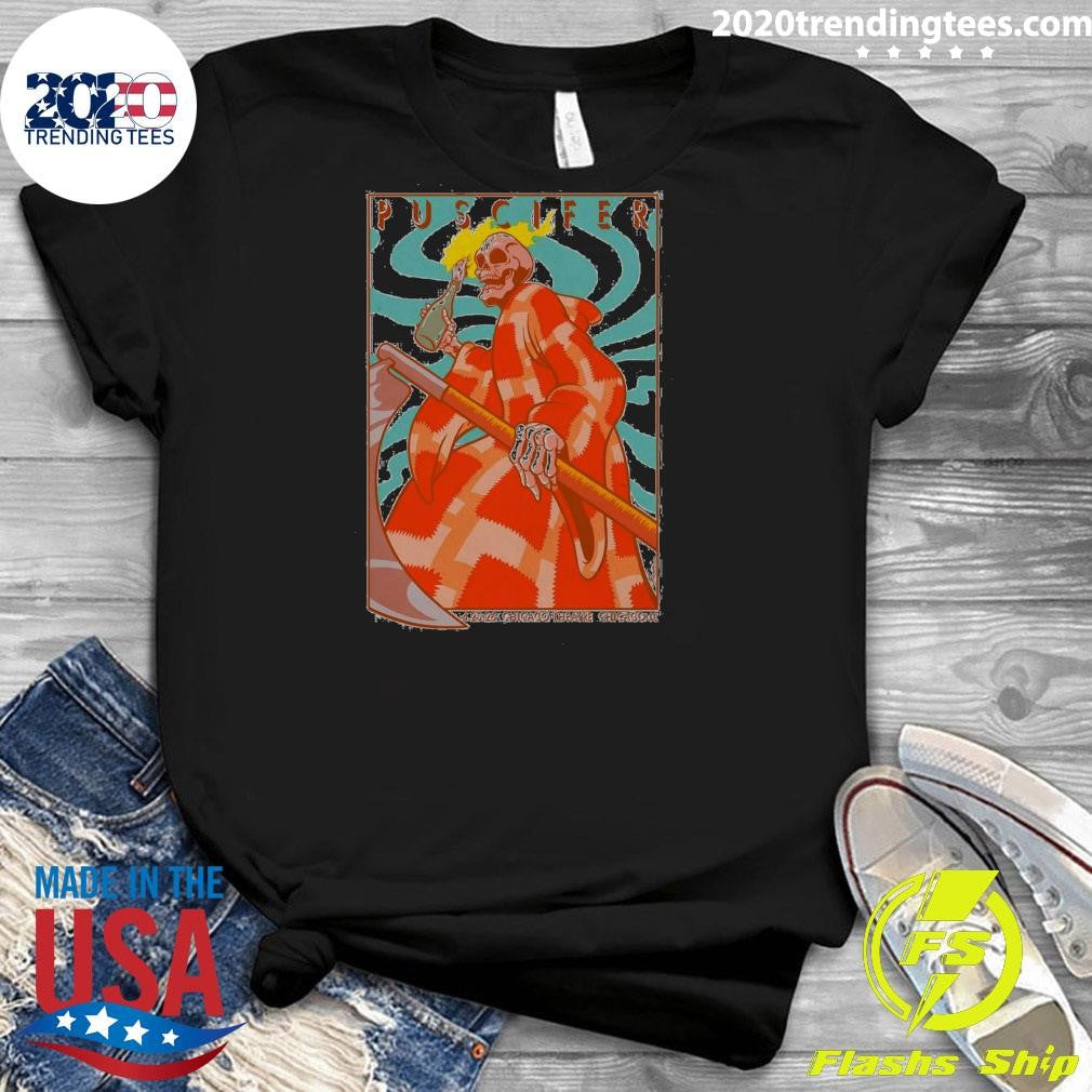 Puscifer Chicago April 25, 2026 Theatre Chicago, IL Tour Shirt