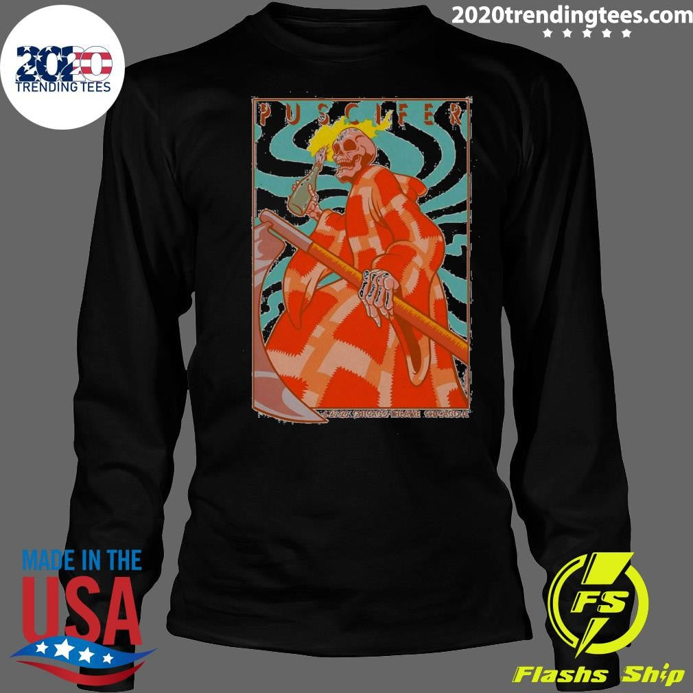 Puscifer Chicago April 25, 2026 Theatre Chicago, IL Tour Shirt