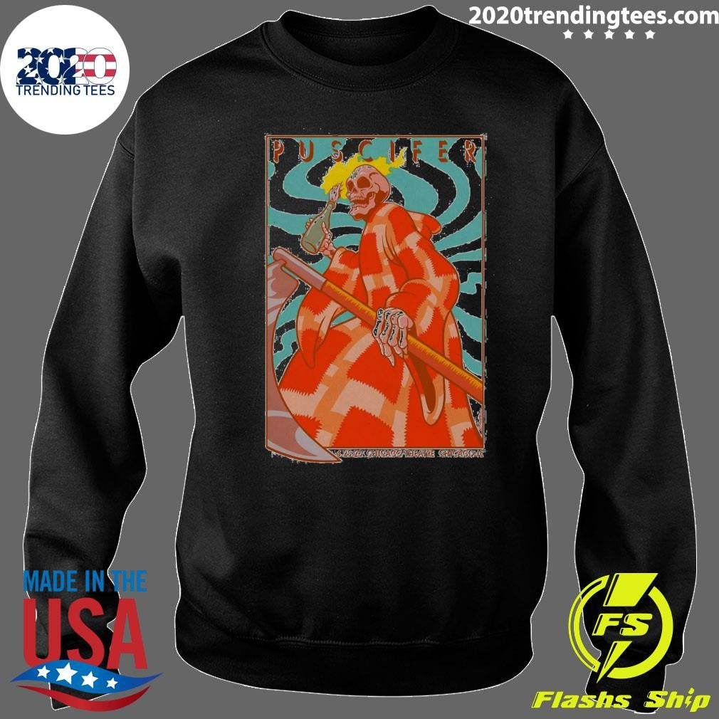 Puscifer Chicago April 25, 2026 Theatre Chicago, IL Tour Shirt
