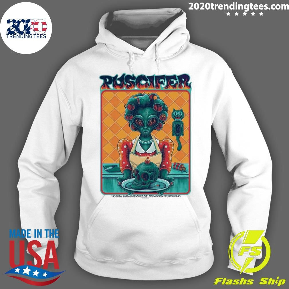 Puscifer Mashantucket Connecticut 2026 Gig Poster At Foxwoods Resort Casino On April 10 2026 Shirt
