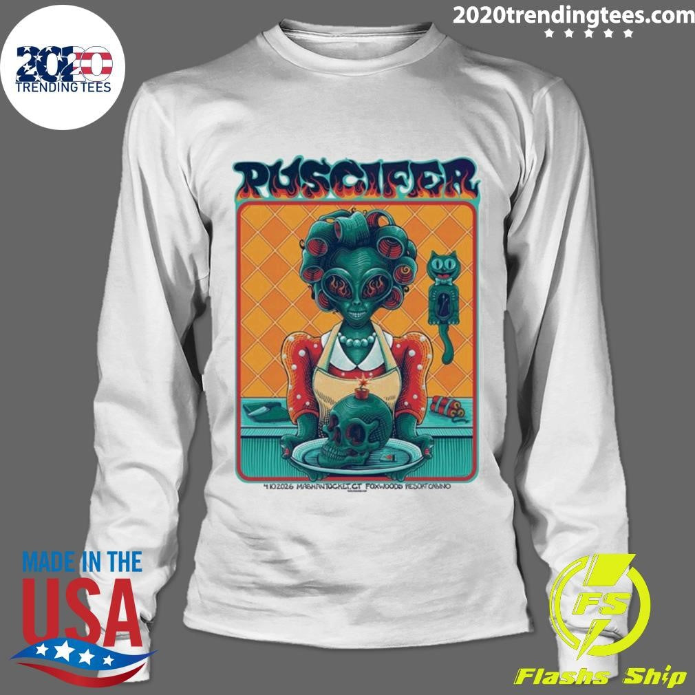 Puscifer Mashantucket Connecticut 2026 Gig Poster At Foxwoods Resort Casino On April 10 2026 Shirt