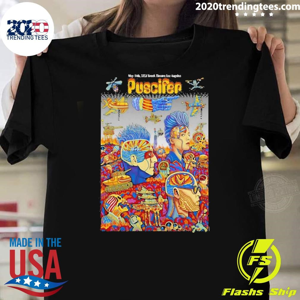 Puscifer May 14 2026 Greek Theatre, Los Angeles CA Poster Shirt