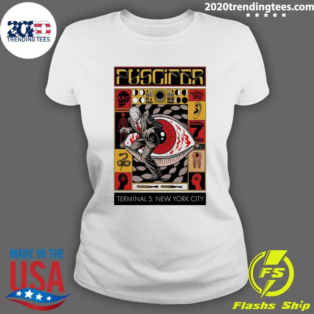 Puscifer Terminal 5 New York City 4.7.2026 Shirt