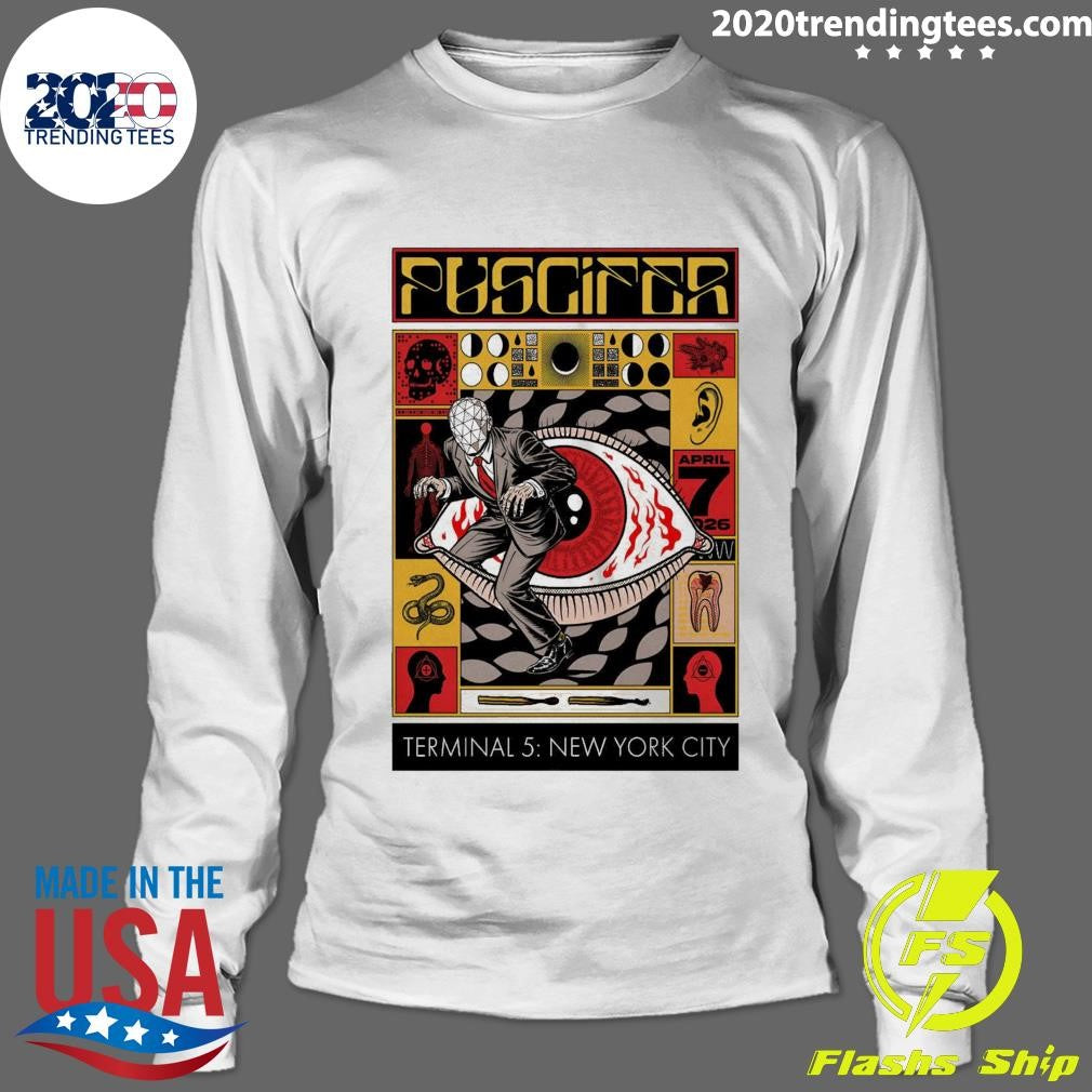 Puscifer Terminal 5 New York City 4.7.2026 Shirt