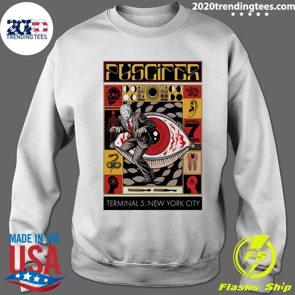 Puscifer Terminal 5 New York City 4.7.2026 Shirt
