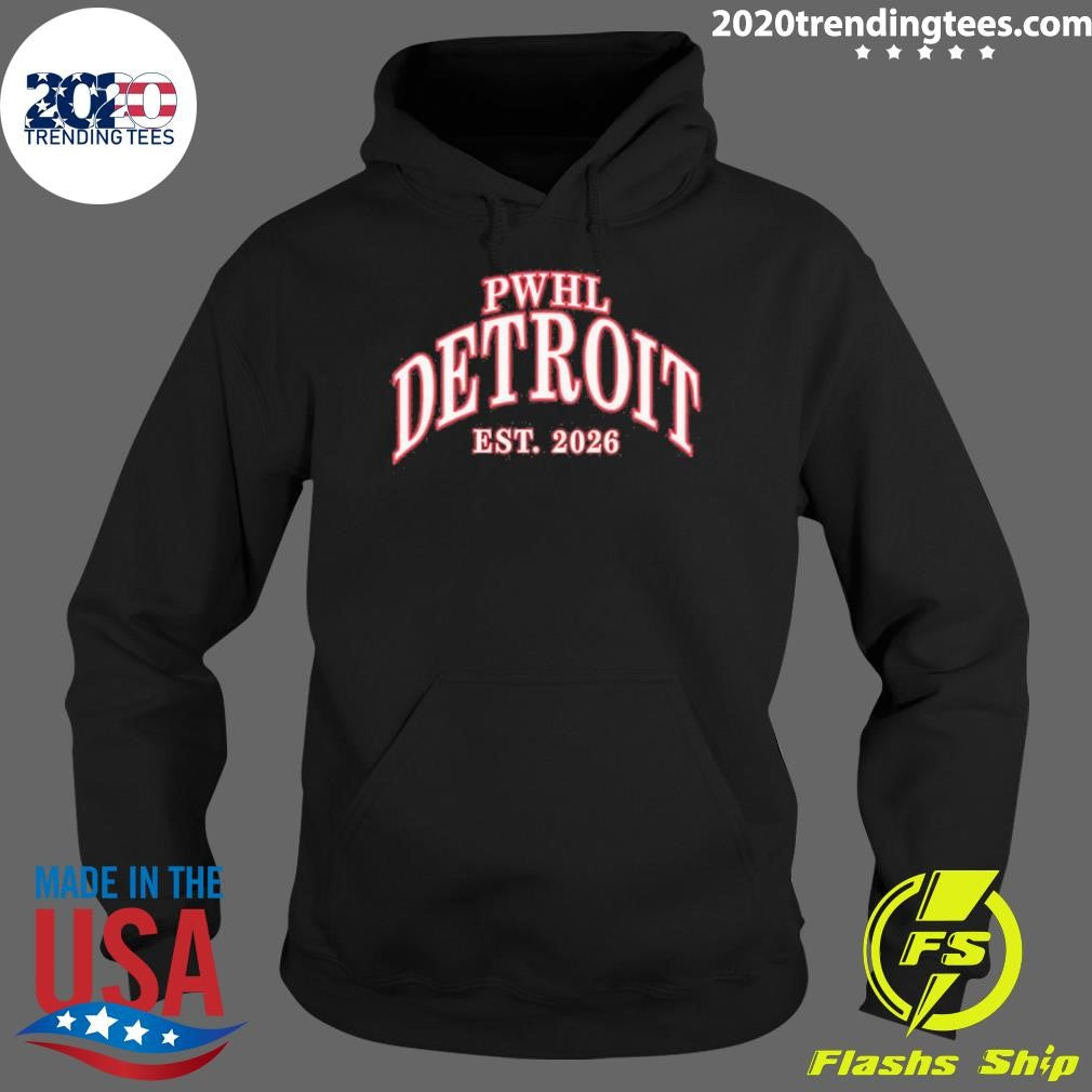 Pwhl Detroit Est 2026 Shirt