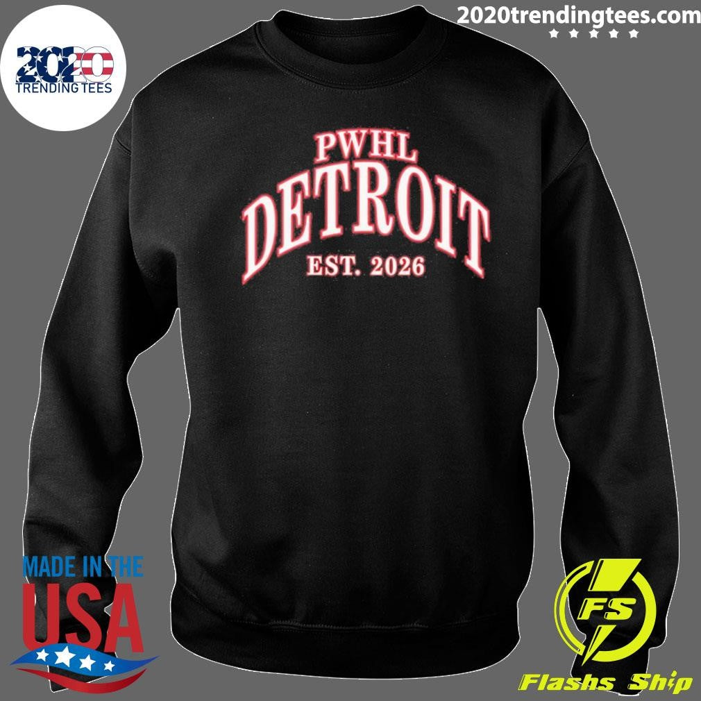 Pwhl Detroit Est 2026 Shirt