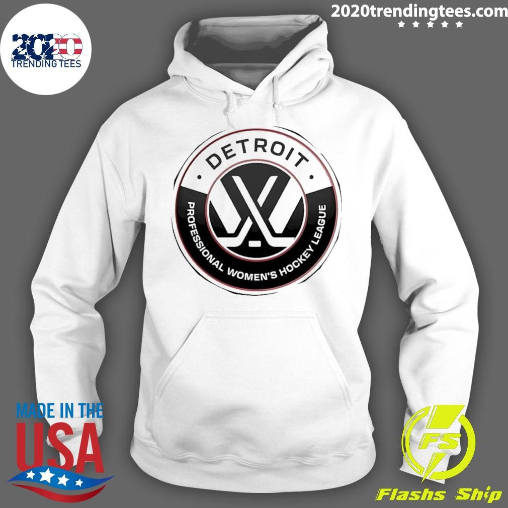 Pwhl Detroit Team 2026 Logo Shirt