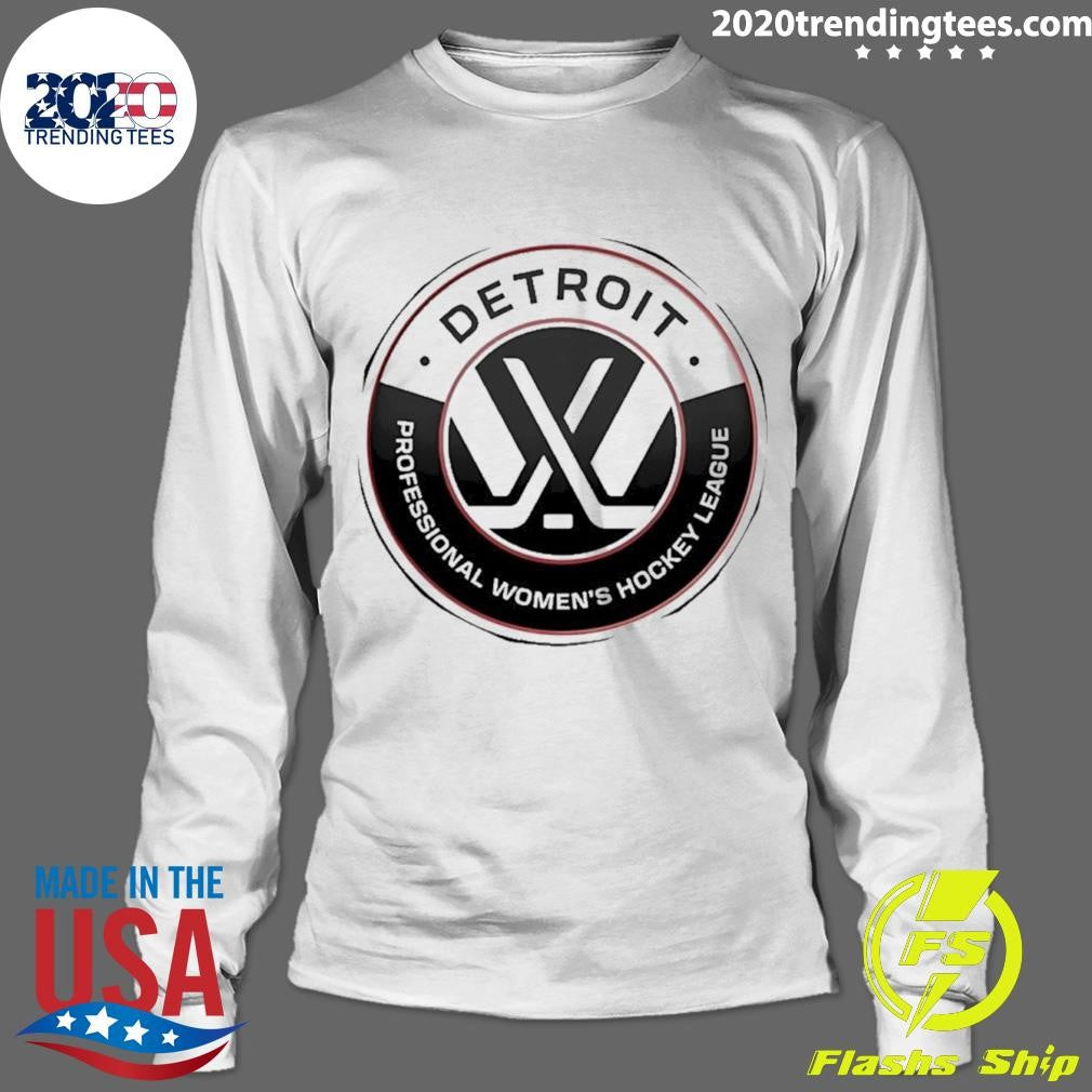 Pwhl Detroit Team 2026 Logo Shirt