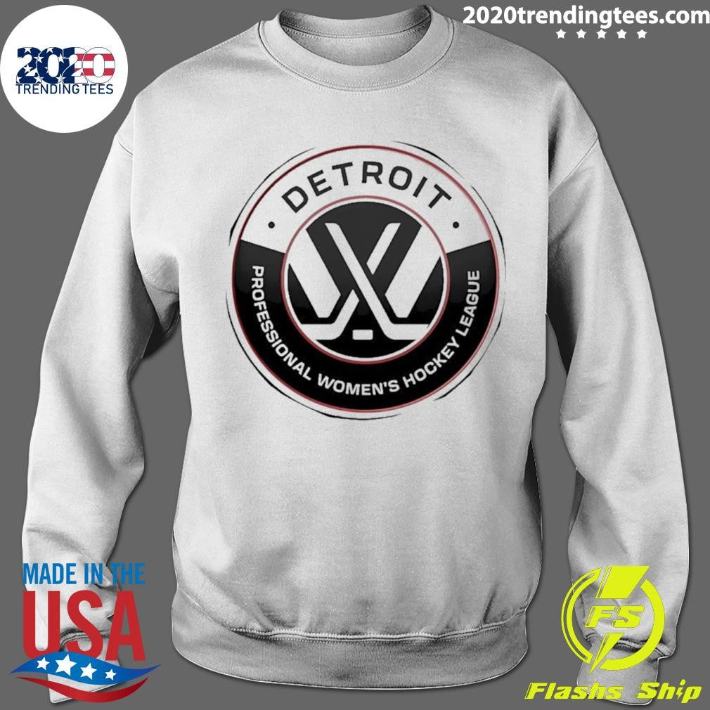 Pwhl Detroit Team 2026 Logo Shirt